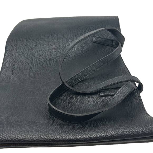 Vince Camuto Luck Women's Black Pebbled Vegan Leather Tote Bag Size Large - Picture 11 of 11